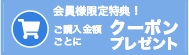 初めてのお買い物でもれなく10％OFF